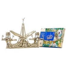 Механический деревянный 3D-пазл Mr. PlayWood Пешеходный мост 44,7x28x4,3 см (10006): Вид наука и техника