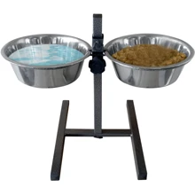 Миски на подставке Swastik Industries металлические 2x1.75 л (SWT7000-1): Тип Миски