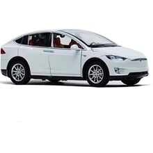 Инерционная машинка АВТОПРОМ Tesla Model X 7574A, 1:22 (7574A(White)): Тип Готовая модель