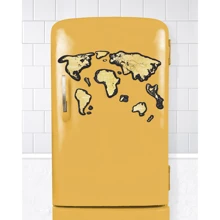 Магнітна Скретч Карта Світу Travel Map® MAGNETIC World (англ) (коробка): Виробник 1DEA.me