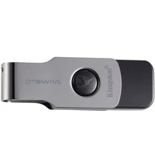USB-флешка Kingston 64GB DataTraveler SWIVL USB 3.0 Metal (DTSWIVL/64GB): Стандарт USB USB 3.0