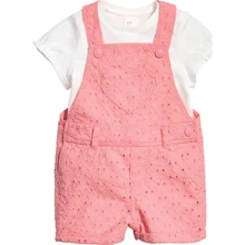 Костюм H & M 52268961 74 см рожевий: Стать дівчинка