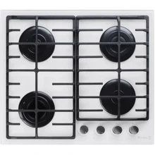 Варочная поверхность Borgio 6190-17 FFD white Glass: Размеры для встраивания 56х49 см (ШxГ)