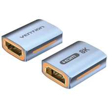 Кабель и переходник Vention HDMI - HDMI (F/F), Aluminum Alloy, Blue (AIUH0): Тип переходник