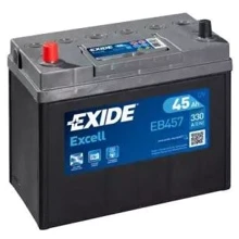 Exide Excell 6СТ-45 АЗІЯ (EB457) ТК: Ємність, Ач 45