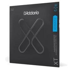 Струна для гитар Струны D`ADDARIO XTAPB1047-12 XT Phosphor Bronze Light 12-String 10-47: Тип Комплект струн