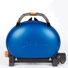 Портативный переносной газовый гриль O-GRILL 500, синий: Размер 55.5х21.5х51 см