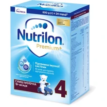 Nutrilon молочная смесь 600 г №4 нов.: Тип Смеси молочные