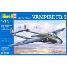 Модель Revell Літак Vampire Mk.I RAF 1:72 (3993): Виробник Revell