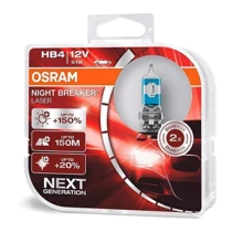 Галогенная автолампа Osram HB4 Night Breaker LASER NG +150% 51W 12V (9006NL-HCB): Производитель Osram