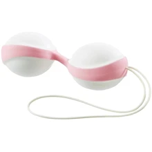 Вагінальні кульки Amor Gym Balls біло-рожеві: Для кого Для жінок
