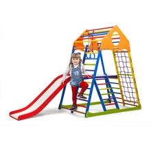 Детский спортивный комплекс SportBaby KindWood Color Plus 2: Производитель SportBaby
