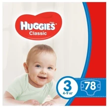Huggies Classic 3 Мegapack 78: Тип Подгузники