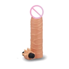 Насадка с вибрацией LoveToy Add 1.5" Vibrating Silicone Extender, Flesh: Для кого Для мужчин