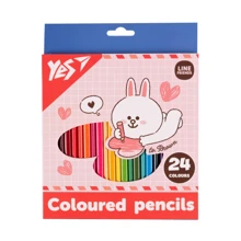Олівці кольорові Yes 24 кольорів Line Friends Cony (290742): Тип Цветные