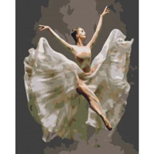 Картина по номерам Brushme Балерина в полете 40x50 см (BS34356): Производитель Brushme