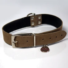 Ошейник Shiboo Suede-30 для собак коричневый 55 см: Производитель Shiboo