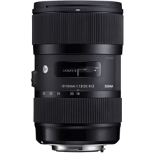 Объектив для фотоаппарата Sigma 18-35mm f/1.8 DC HSM Art (Canon): Тип объектива Стандартный