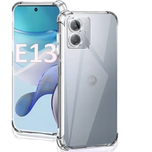 Чехол для телефонов TPU Case GETMAN Ease logo Full Camera Transparent for Motorola Moto E13: Совместимость Motorola Moto E13