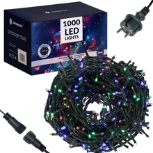 Гирлянда уличная (наружная) Springos 60 м 1000 LED CL1005 Mix: Тип Линейная
