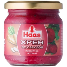 Хрен с красной свеклой Haas, 212мл (EDH4001751039666): undefined undefined
