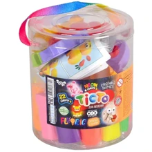 Креативное творчество Danko Toys "Тесто для лепки "FLUORIC" 22 цвета (TMD-FL-22-01U): Производитель Danko toys