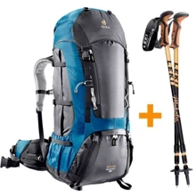 Рюкзак Deuter Aircontact 60+10SL + LEKI Anthracite-Steel (43024): Производитель Deuter