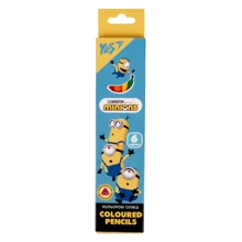 Олівці кольорові YES 6 кольорів Minions (290711): Тип Цветные