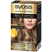 Syoss Oleo Intense 7-58 Фарба для волосся Холодний русявий 115 ml: Стать Для жінок