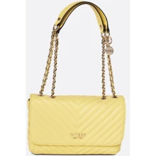 Жіноча сумка через плече GUESS KEILLAH CONVERTIBLE XBODY FLAP жовта (HWQG8690210-YEL): Стать Женский