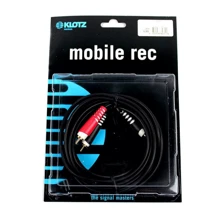 Кабель коммутационный Klotz AY7 Y-Cable Stereo Mini Jack - RCA Black 3 m: Производитель Klotz
