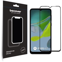 Аксессуар для смартфона BeCover Tempered Glass Black for Motorola Moto E13 (708843): undefined undefined