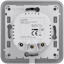 Выключатель Ajax LightCore 1-gang for LightSwitch Jeweler: undefined undefined