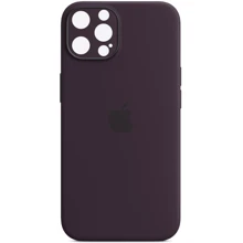 Чехол для iPhone Mobile Case Silicone Case Full Camera Protective Elderberry for iPhone 14 Pro: Цвет фиолетовый