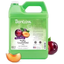 Шампунь Tropiclean Чистая слива концентрат 1:42 для собак и кошек дезодорирующий 3.8 л (202672): Тип средства Шампуни