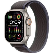 Apple Watch Ultra 2 GPS + Cellular 49mm Titanium Case with Blue/Black Trail Loop - S/M (MRF53) : Размер 49mm