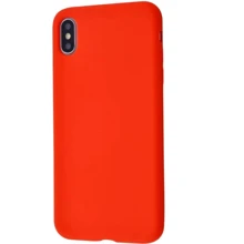 Чехол для iPhone WAVE Full Silicone Cover Red for iPhone Xs Max: Цвет красный