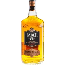 Виски Label 5 Premium Black 40 % 0.7 л (BWT0181): Объем, л 0.7