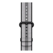 Аксесуар для Watch Apple Woven Nylon Band Black Stripe (MQVG2) for Apple Watch 38/40/41mm: Виробник Apple