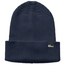 Шапка Jack Wolfskin Essential Beanie темно-синяя (1910881_1010): Производитель Jack Wolfskin