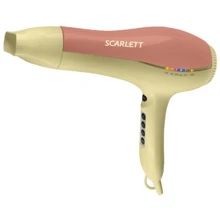 Фен Scarlett SC-1272 (Yellow/Coral): Тип Фен
