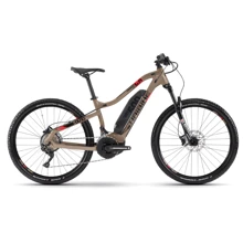 Электровелосипед Haibike SDURO HardSeven Life 4.0 500Wh 20s. Deore 27.5", рама S, песочно-черный, 2020: Цвет бежевый