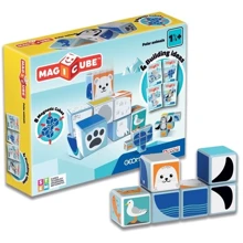 Магнітні кубики Geomag Magicube Polar Animals Полярні тварини (134): Тип кубики