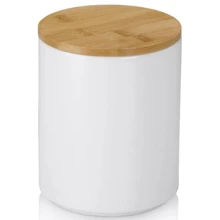 Емкость для сыпучих продуктов Kela Cady 1.2 л White (15280): Тип один предмет