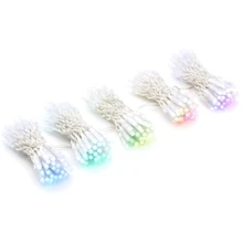 Гирлянда Smart LED Twinkly Pro Curtain RGBW 250 AWG22 IP65 прозрачный: Тип Бахрома