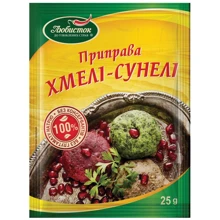 Упаковка приправы Любисток Хмели-сунели 13х25 г (УП4820076010354): undefined undefined