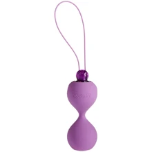 Вагінальні кульки з вібрацією Mae B Soft Touch Vibr Love Balls, 3,5 см, фіолетовий: Для кого Для жінок