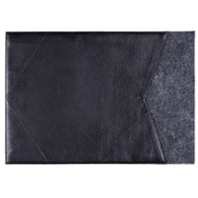 Gmakin Cover Envelope Leather Felt Black (GM09) for MacBook 13-14": Цвет черный (Black)
