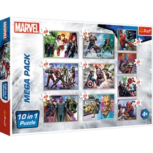 Пазлы Trefl (10в1) Герои MARVEL (90374): Производитель Trefl
