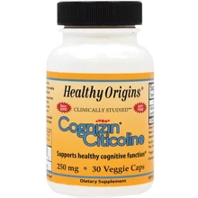 Healthy Origins, Cognizin Citicoline, 250 mg, 30 Veggie Caps (Discontinued Item) (HO42022): Форма выпуска Капсулы